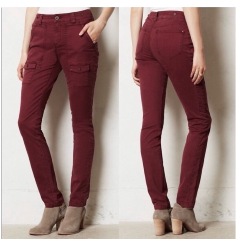 Anthropologie Pilcro&TheLetterpress Tiri Wine Pant